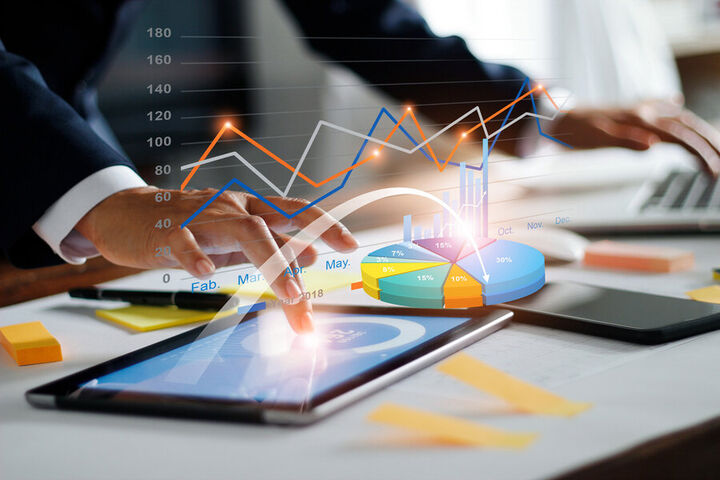 Analysis of the auditor's opinion on a number of stock market symbols